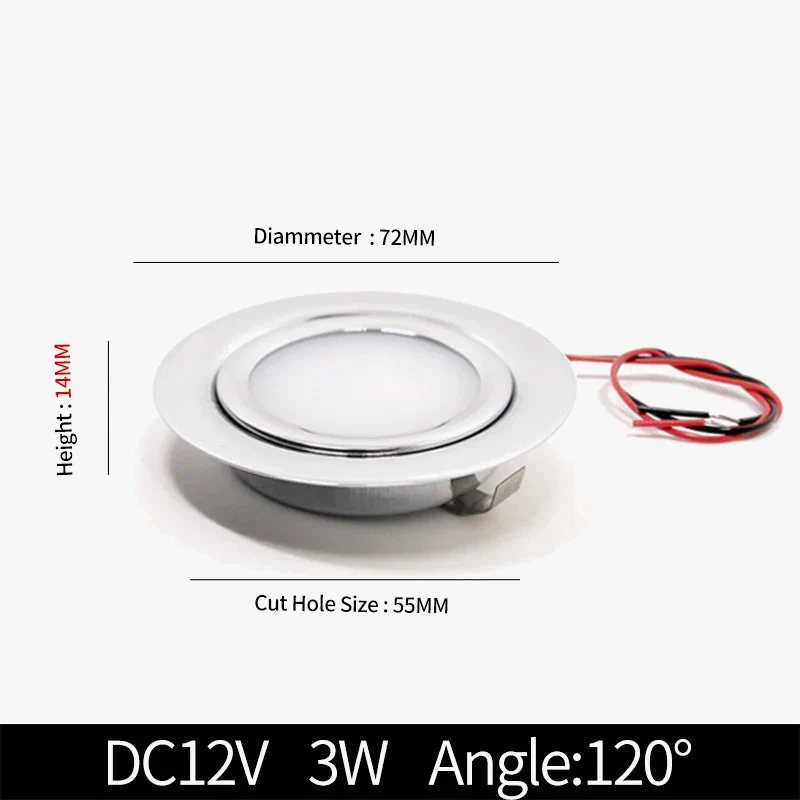 spot led étanche en acier inoxydable pour extérieur et bateau 4pcs Lumeers_marketplace