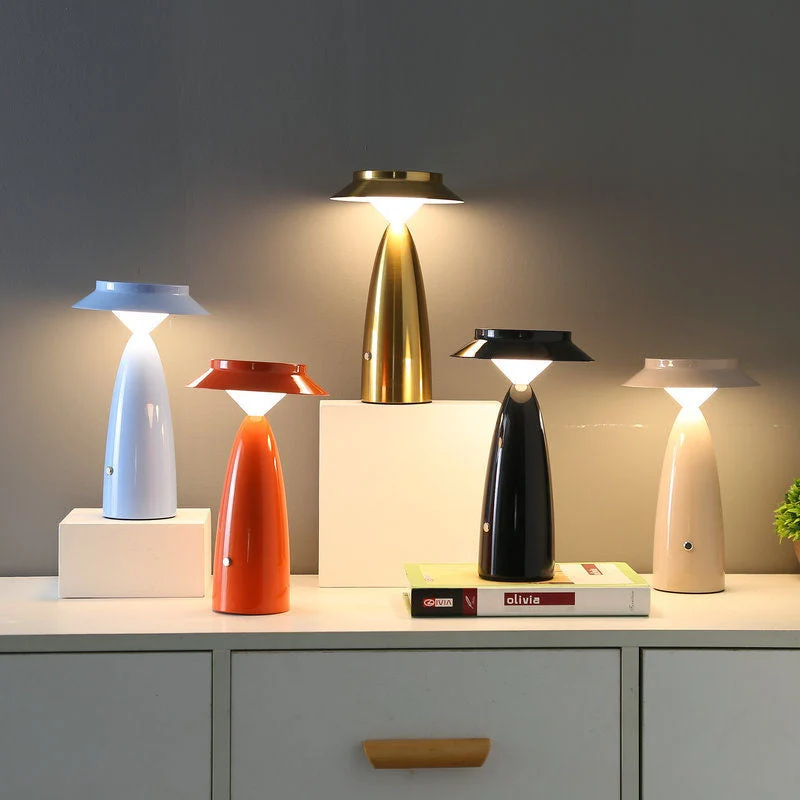 LumiChamp – Lampe de Table en Fer en Forme de Champignon