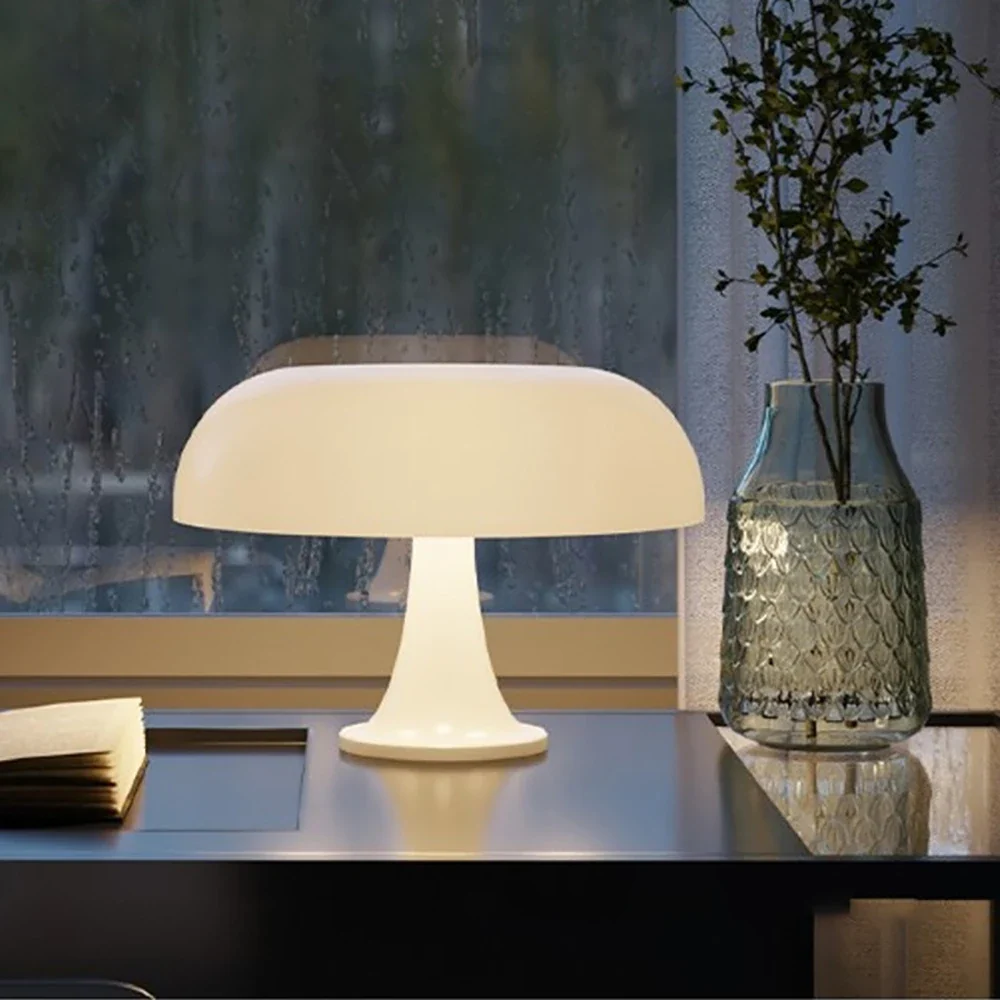LumiChampignon - Lampe de Table Design Bauhaus Moderne en Champignon