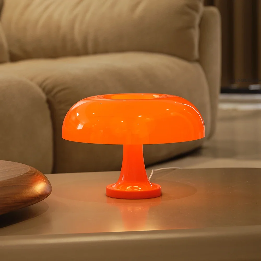 LumiChampignon - Lampe de Table Design Bauhaus Moderne en Champignon