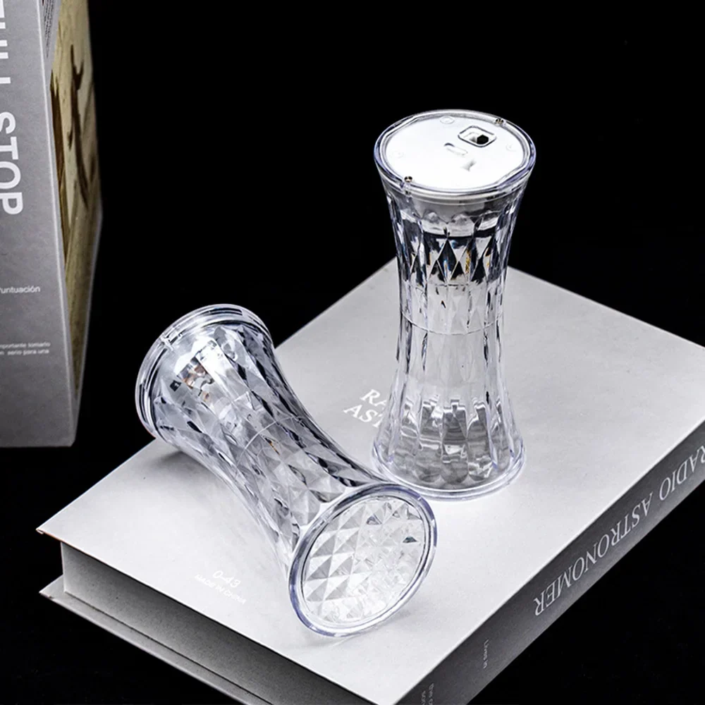 LumiDiamant - Lampe LED Transparent Diamant pour Lecture