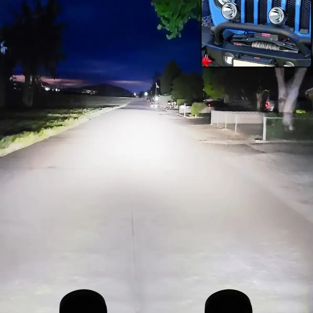 Lumières LED rondes super lumineuses (Togo)