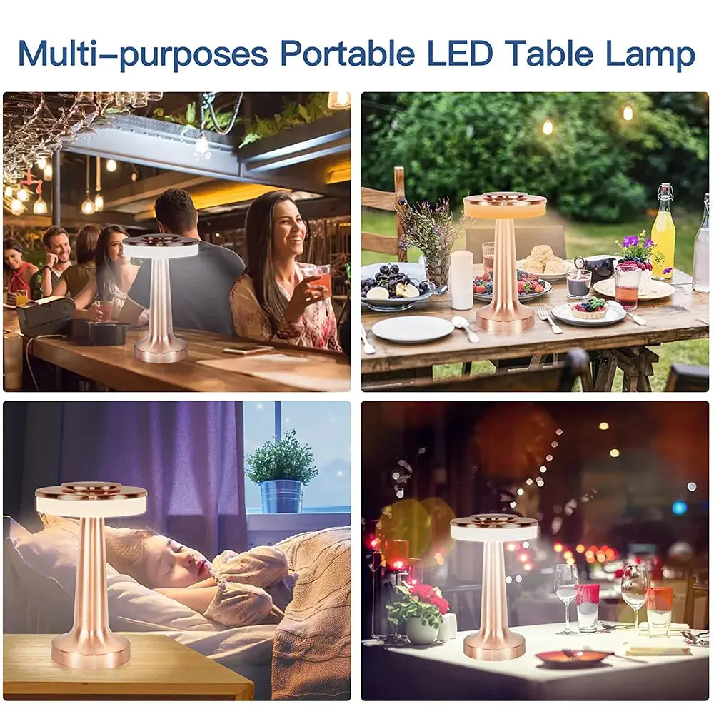 LumiFleur - Lampe de Table Florale avec Éclairage Ambiant Élégant