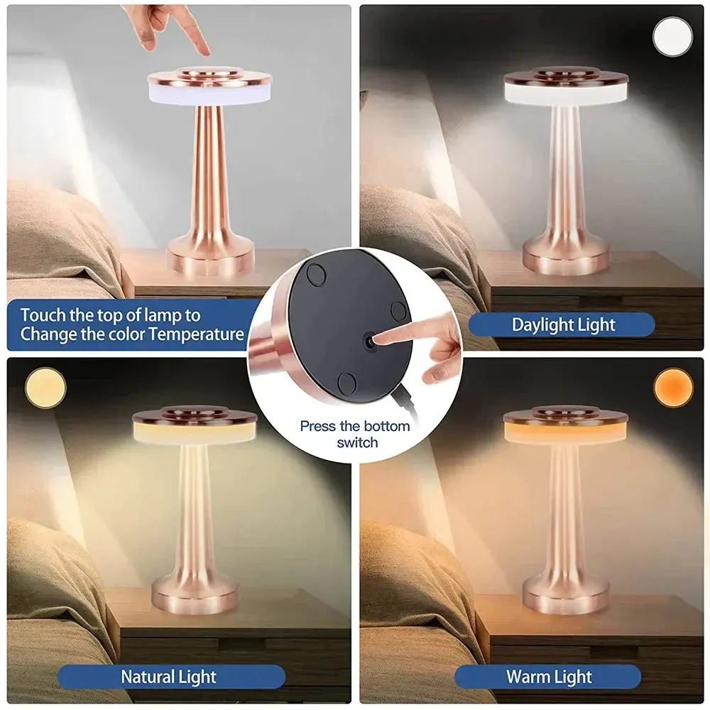 LumiFleur - Lampe de Table Florale avec Éclairage Ambiant Élégant