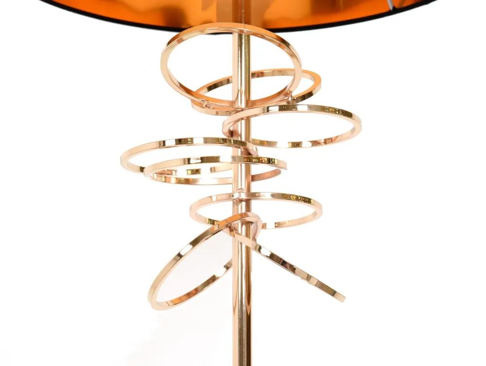 Lampadaire Lumina Deco Milari 1L E27, H 156cm Black