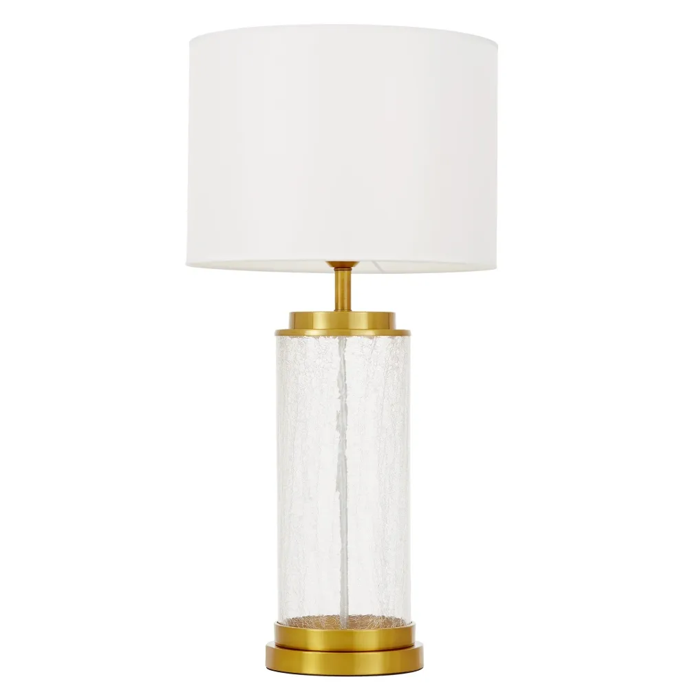 Lampe de table Lumina Deco Positano 1L, culot E27, diamètre 35 cm