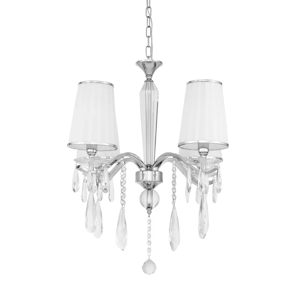 Lumina Deco Alessia 4L lustre E27, D 50cm Brass
