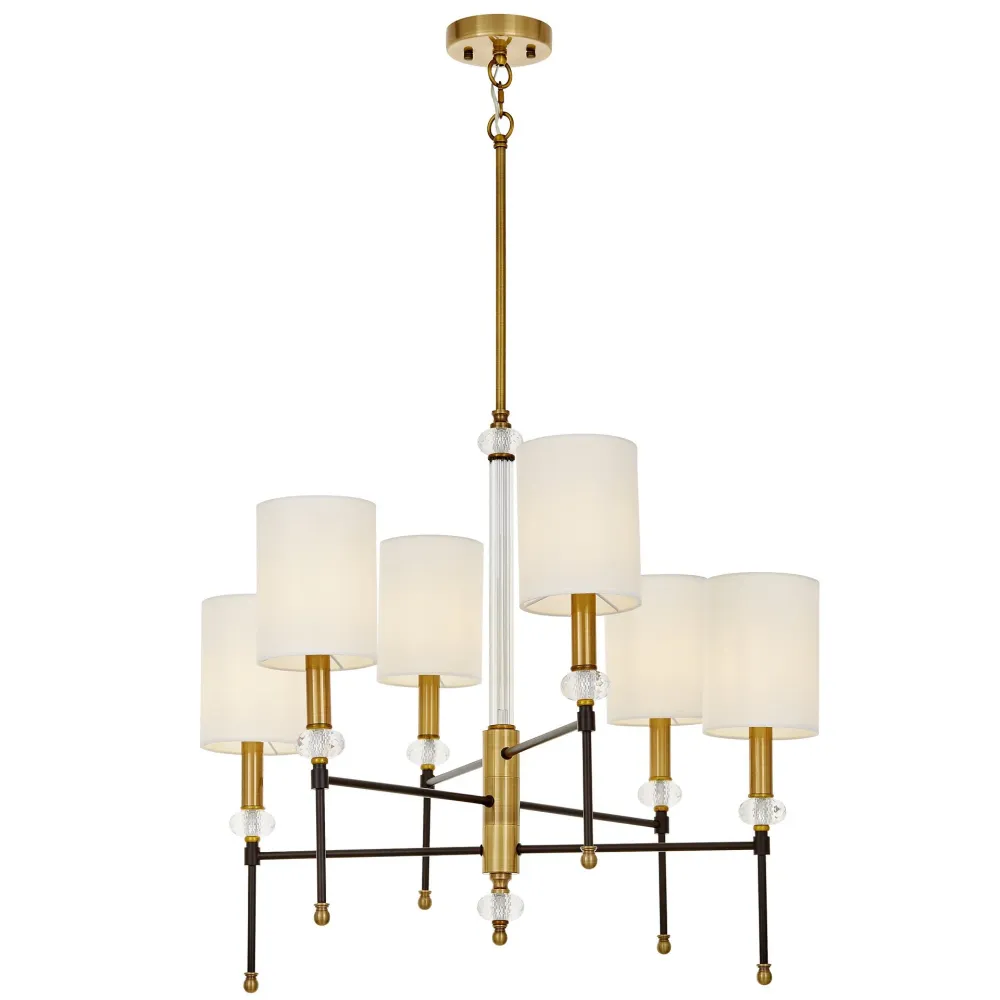 Lumina Deco Rodezio 6L lustre E14, D 65cm