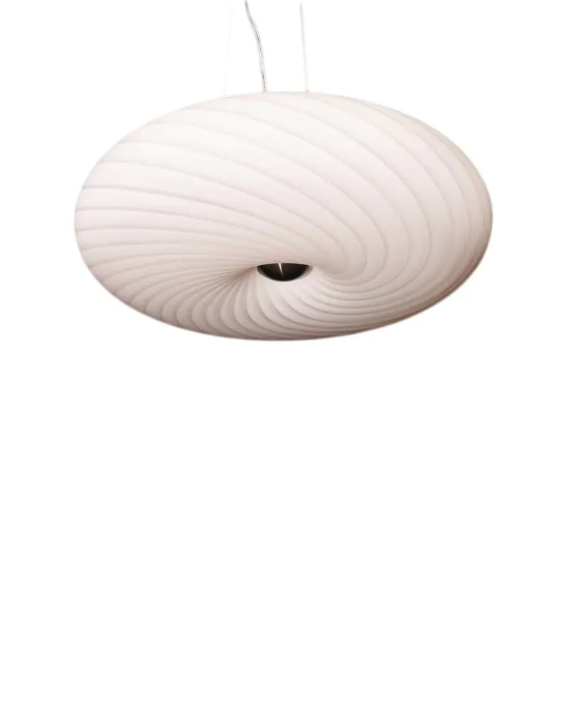 Plafonnier suspension Lumina Deco Monarte 5L E27, D 48cm White