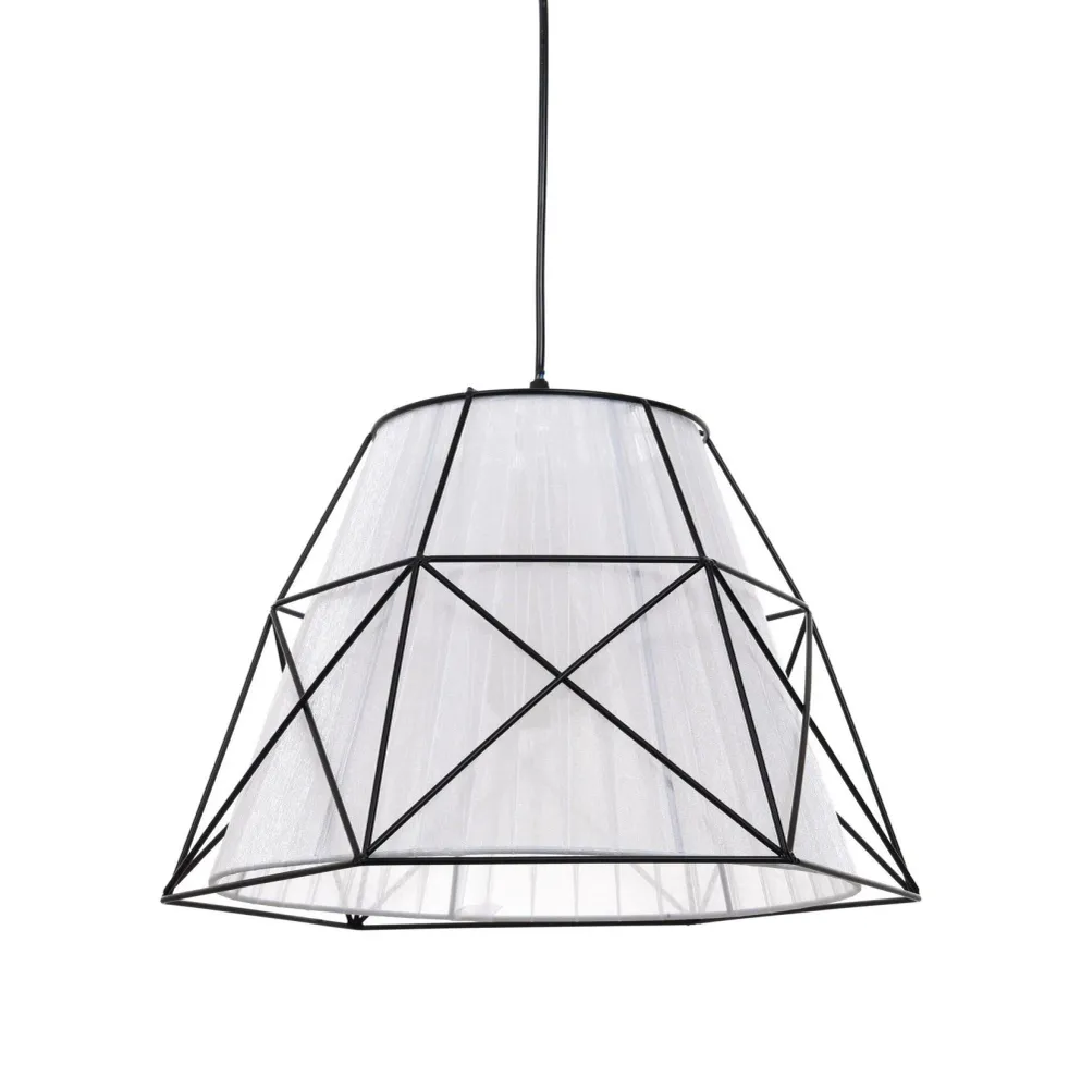 Suspension Lumina Deco Boneti 1L, douille E27, diamètre 40 cm