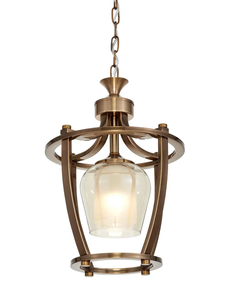 Suspension Lumina Deco Brooklyn 1L, douille E27, diamètre 28 cm Chrome