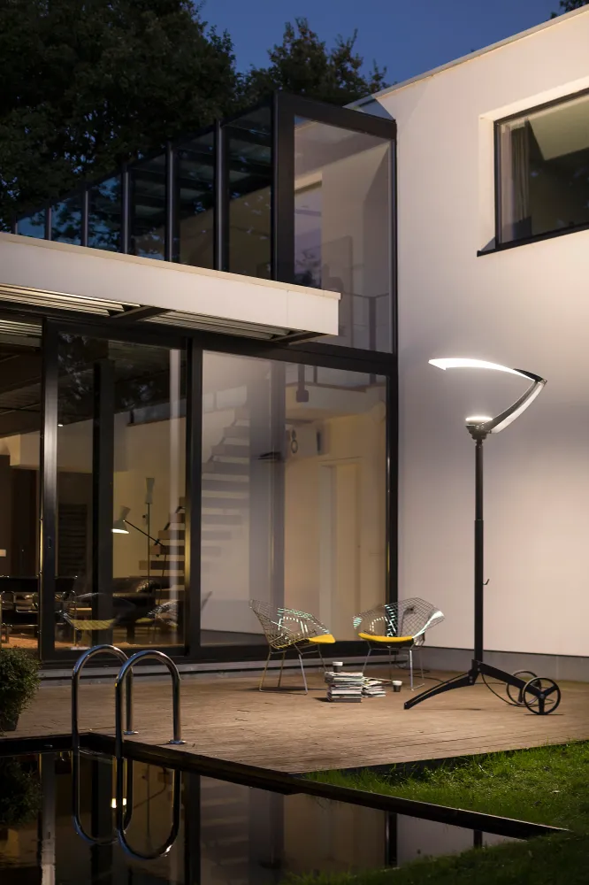 Luminaire mobile Equix N°1 Gris noir 107 121001107