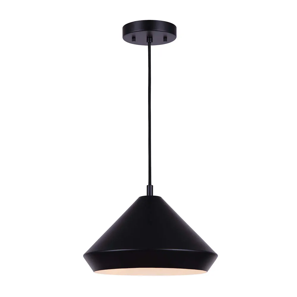 Luminaire suspendu Byck à 1 lumière, 12-3/4"