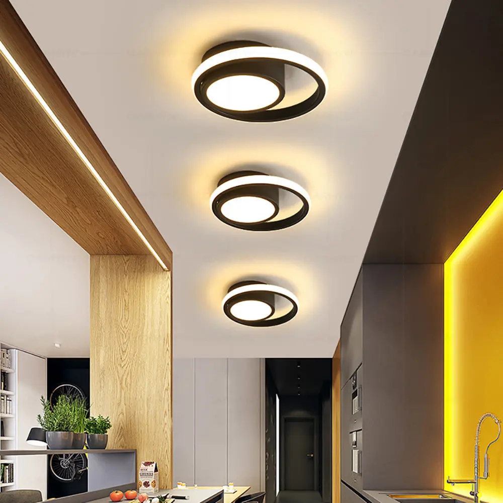 LumièreClair – Plafonnier LED Moderne pour Couloirs et Entrées