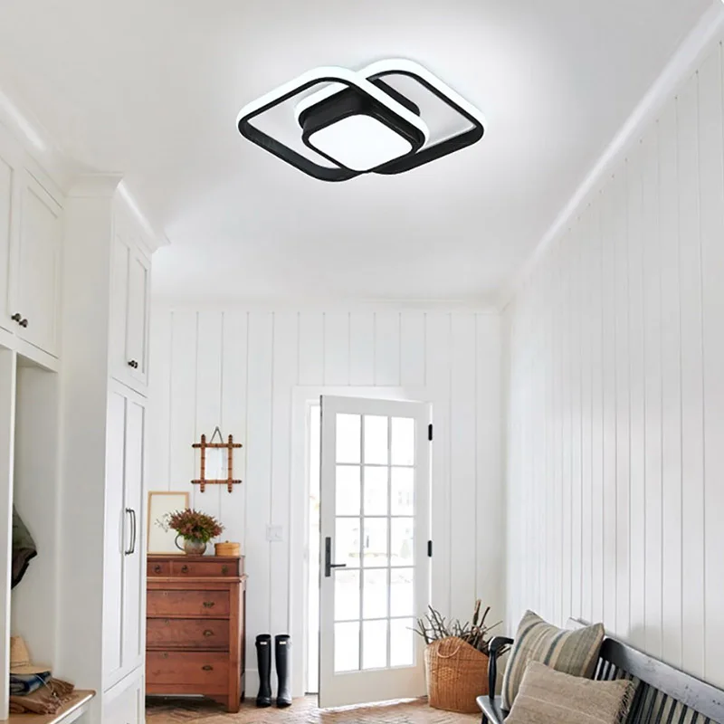 LumièreClair – Plafonnier LED Moderne pour Couloirs et Entrées