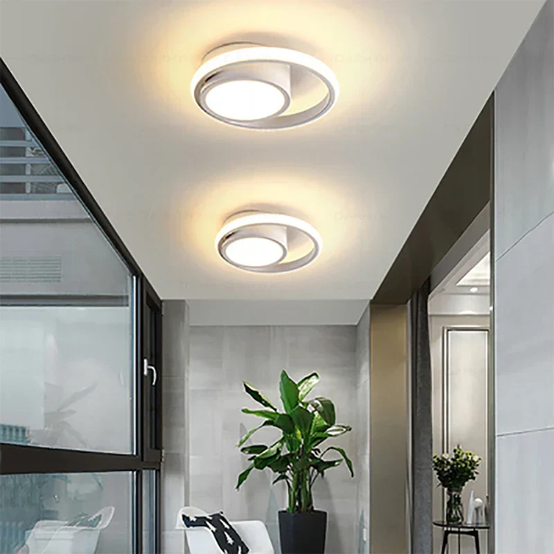 LumièreClair – Plafonnier LED Moderne pour Couloirs et Entrées
