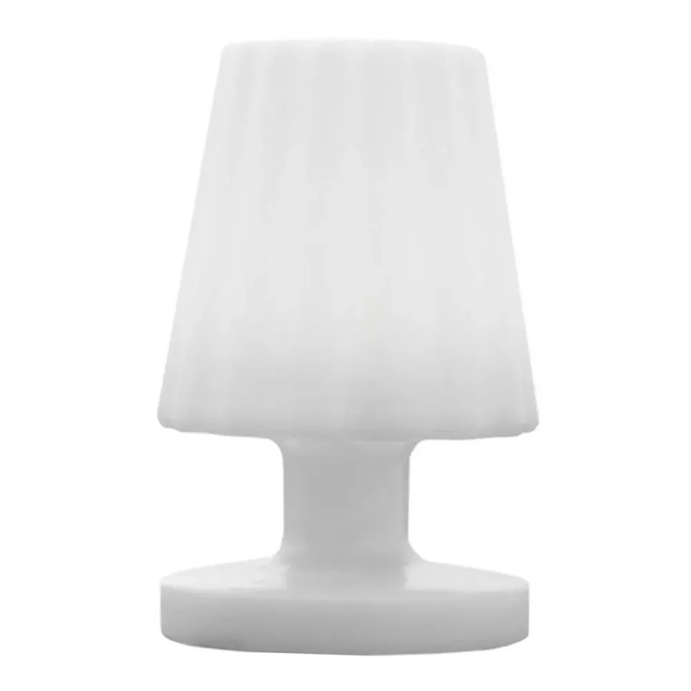 Mini lampe à poser rechargeable sans fil LED blanc chaud dimmable LADY MINI H22cm Lumisky