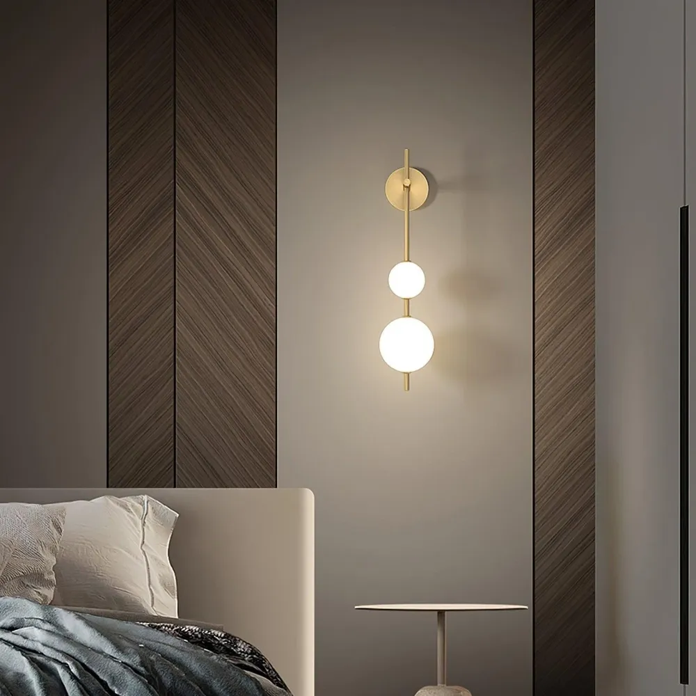 Lumisphère - Applique Murale Design Vertical