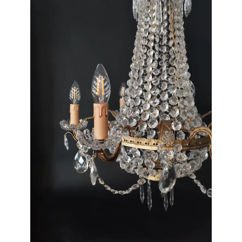 Lustre vers 1880 dit "Lüstre à Corbeille"