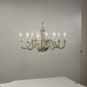 Lustre Victoire gris fumé 8 lp-victoire-8fume