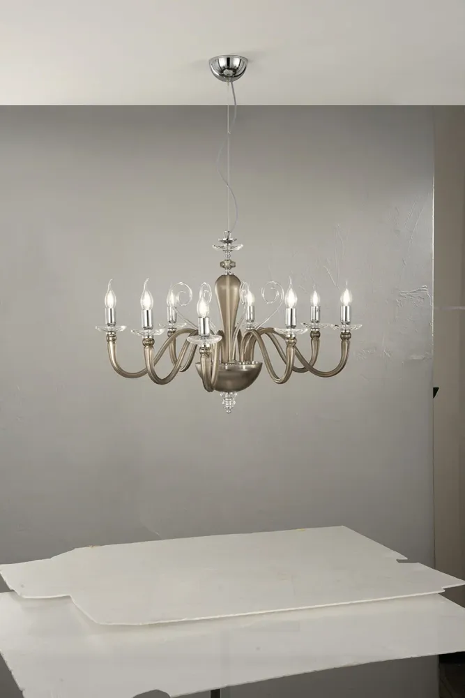 Lustre Victoire gris fumé 8 lp-victoire-8fume