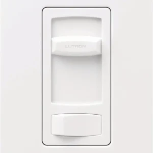 Gradateur Skylark unipolaire/3 voies 120V, compatible avec lampe CFL/DEL 150W ou halogène/incandescente 600W - Blanc LUTRON