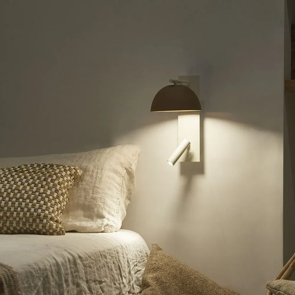 Applique murale Luxcambra Absis 2L LED, H 33 cm