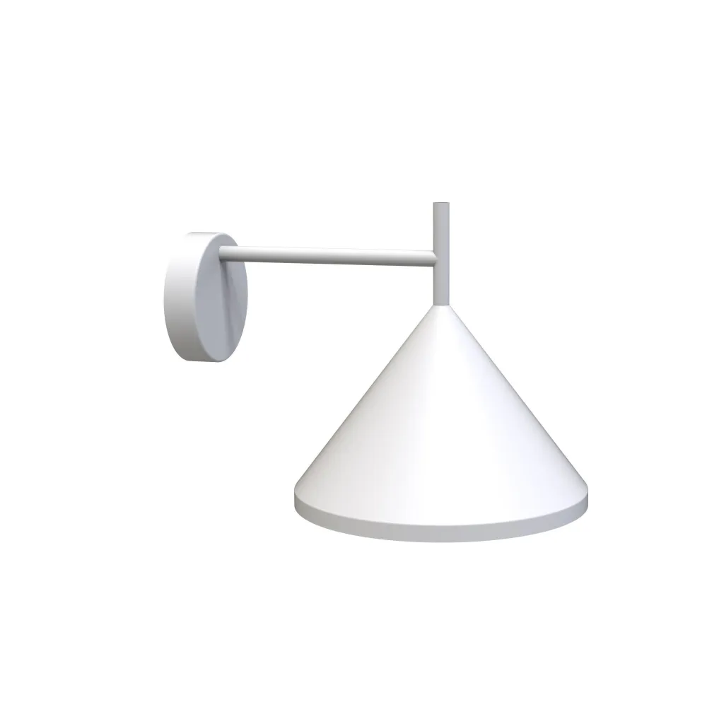 Applique murale Luxcambra Suttton 1L, douille E14, hauteur 22 cm Black