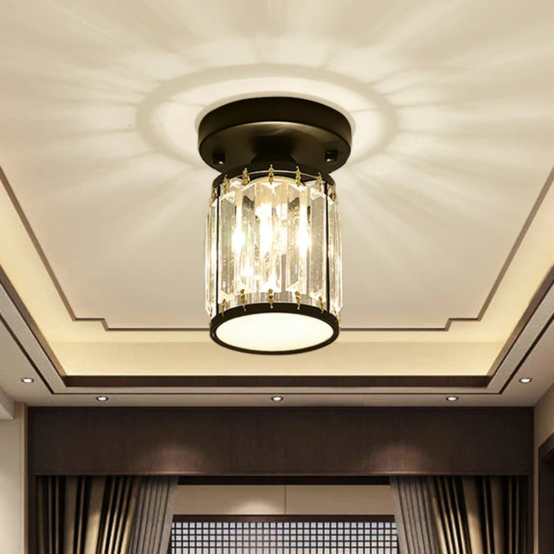 LUXORIA – Plafonnier en Cristal Élégant pour Intérieurs Modernes