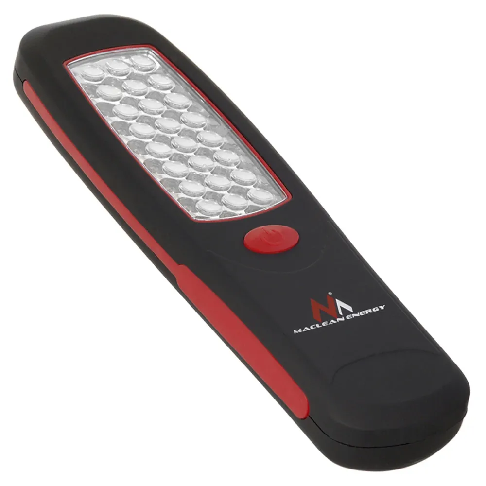 Lampe d'atelier Maclean 24 LED, aimant, crochet, MCE03 2 pièces