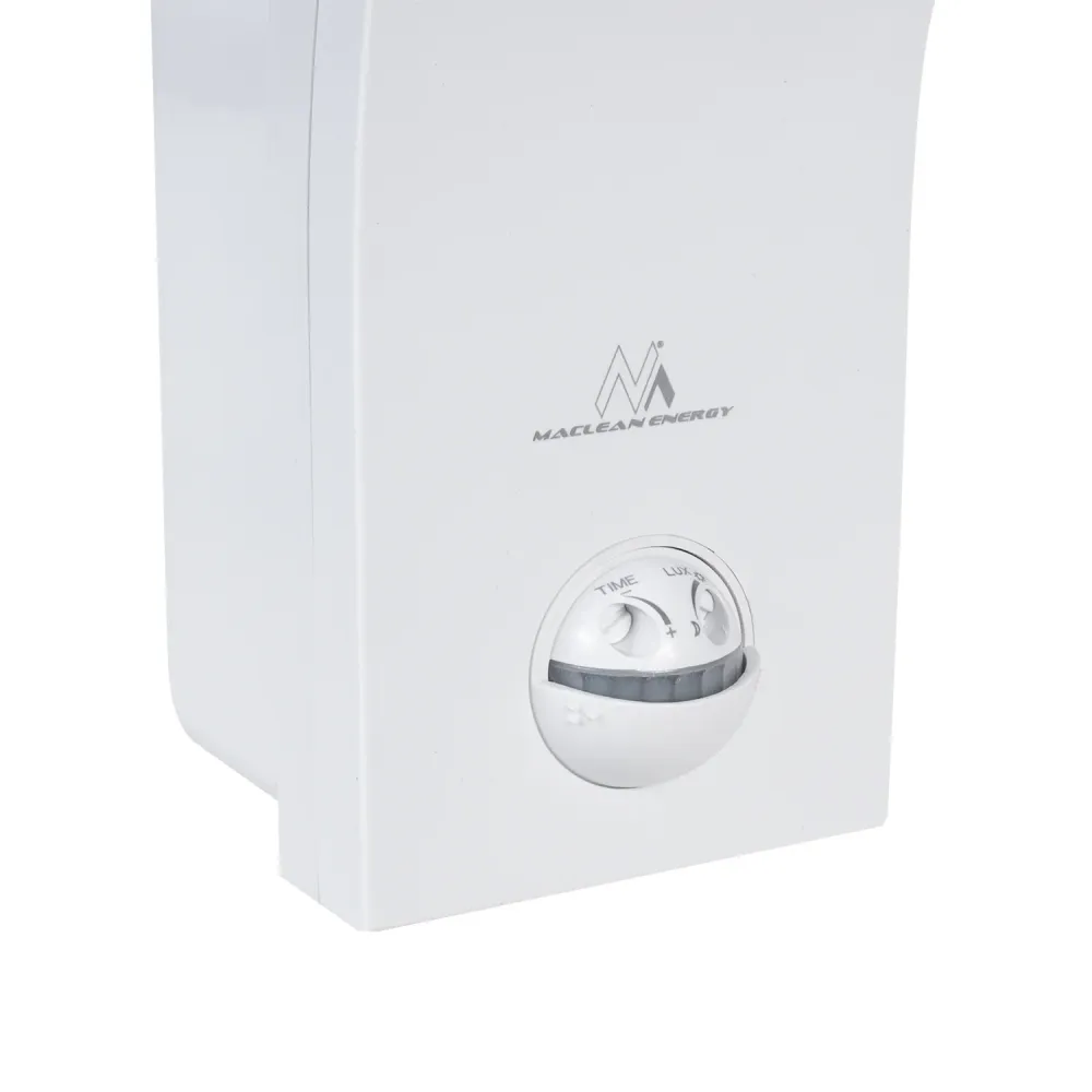 Lampe LED à détecteur de mouvement Maclean, détecteur de mouvement PIR, blanc, 10W, IP54, 750lm, blanc neutre (4000K) MCE2...