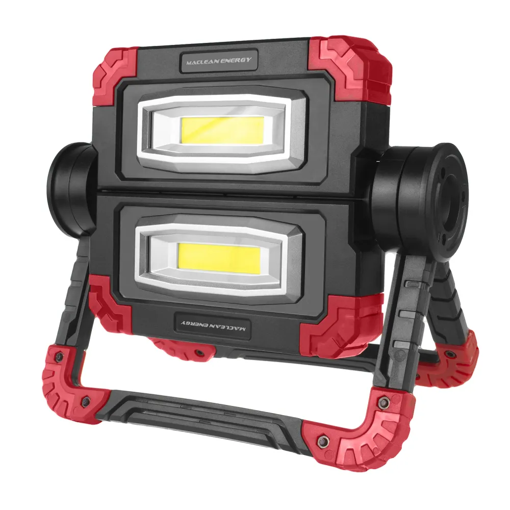 Lampe de travail LED COB Maclean, 300 lm, 3 modes d'éclairage, température de couleur 6500K, MCE439 2 pièces + 8 piles Var...