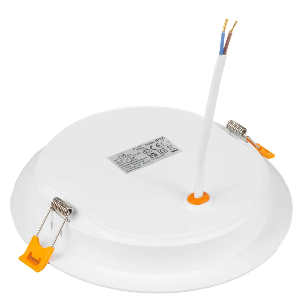 Maclean MCE372 R Plaque de plafond à LED encastrée SLIM 18W Blanc neutre 4000K 170*26mm 1900 lm