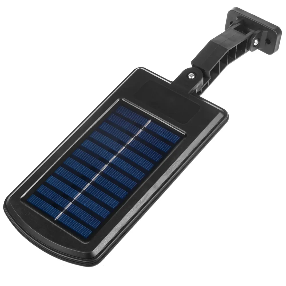 Maclean MCE446 Lampadaire solaire avec détecteur de mouvement et de crépuscule IP54 4W 400 lumens 6500K Télécommande Lampe...