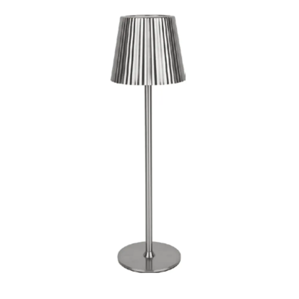 Lampe de table sans fil en métal Silver Magasins Hart | Hart Stores