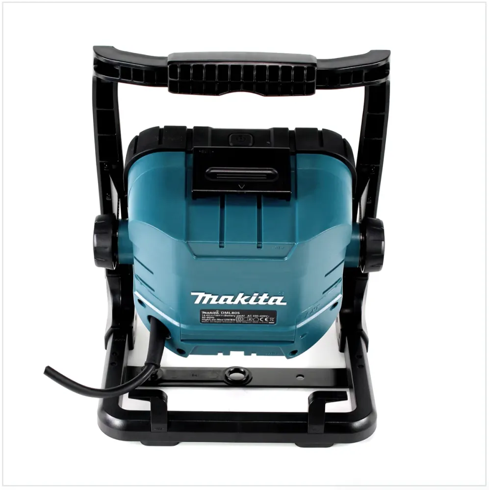 Makita DEADML / DML 805 Lampe de chantier LED 14,4 - 18 Volt / 230 Volt + 1x Batterie BL 1830 18V - 3 Ah Li-Ion