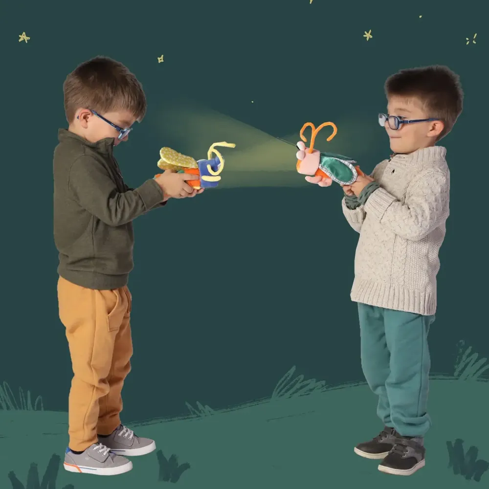 Lampe de poche peluche - Luciole - Manhattan Toy