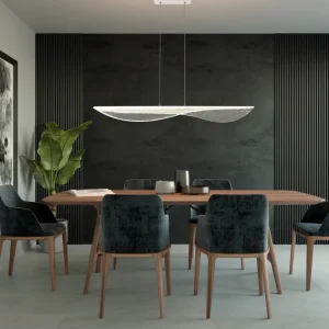 Mantra Bianca LED Pendant Ceiling Lamp White 7766