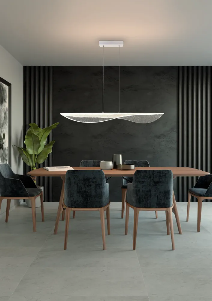 Mantra Bianca LED Pendant Ceiling Lamp White 7766