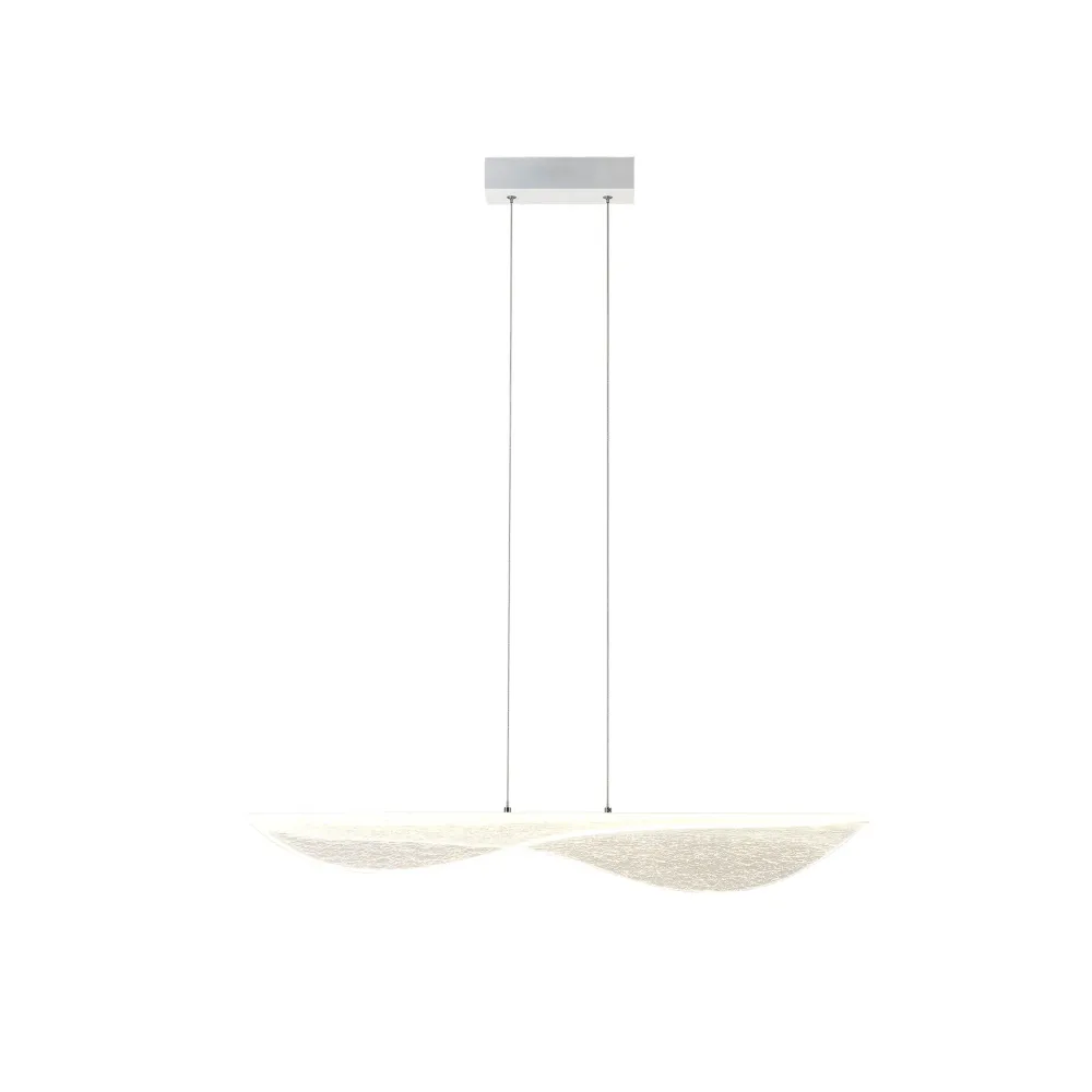 Mantra Bianca LED Pendant Ceiling Lamp White 7766