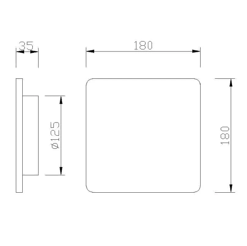 Mantra Bora Bora Wall Lamp LED white C0104