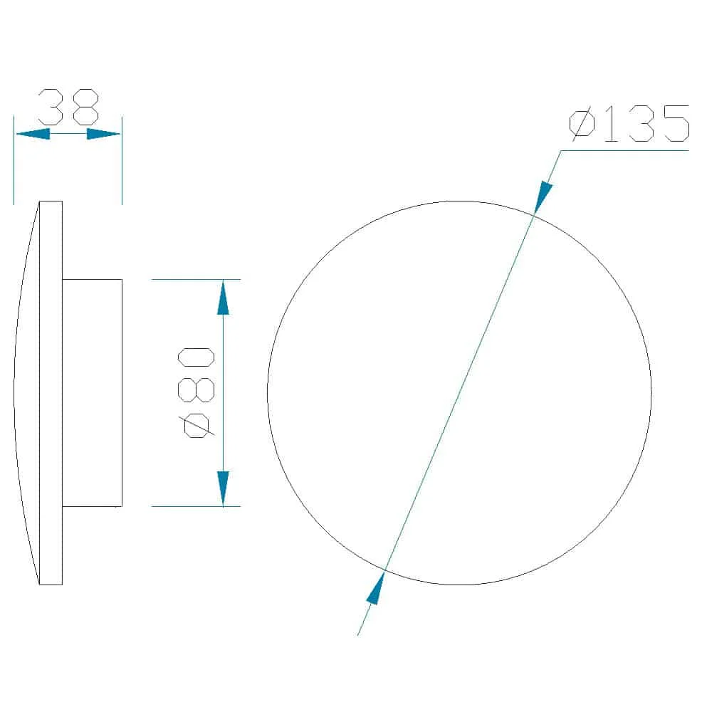 Mantra Bora Bora Wall Lamp LED white C0127