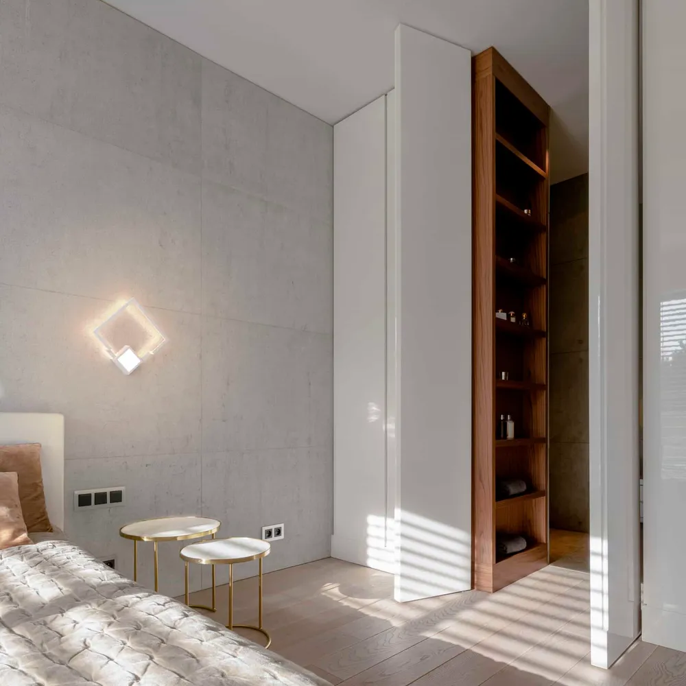 Mantra Boutique White Wall Lamp LED 17.5W 3000K Dimable white 7671