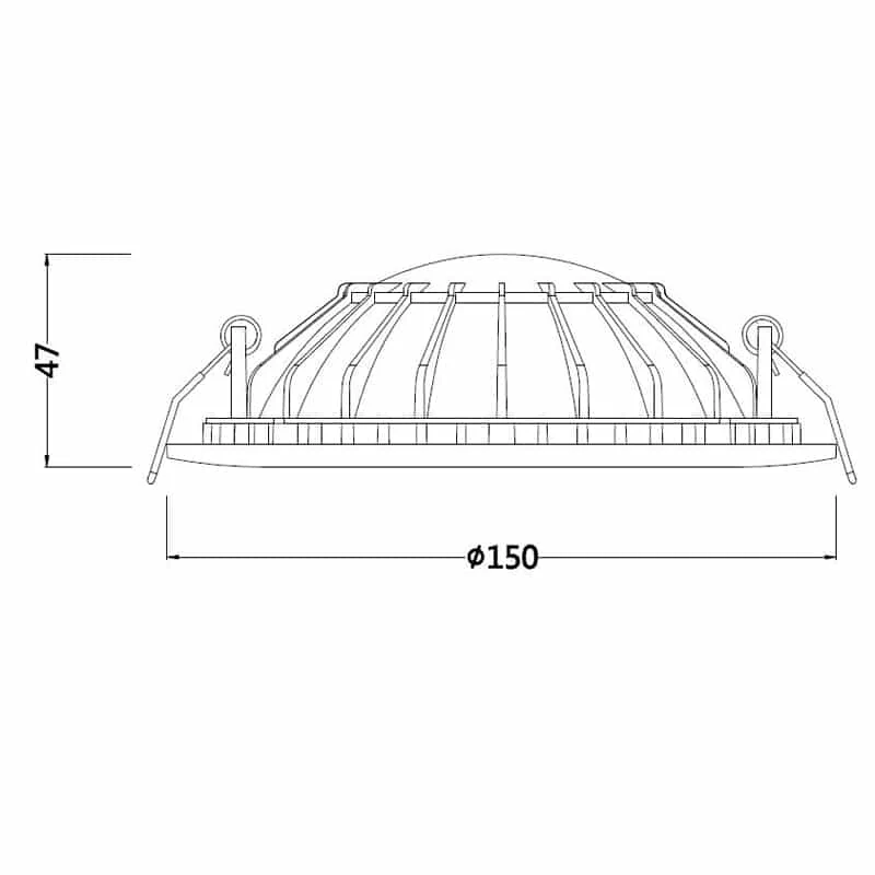 Mantra Cabrera Recessed LED white C0048