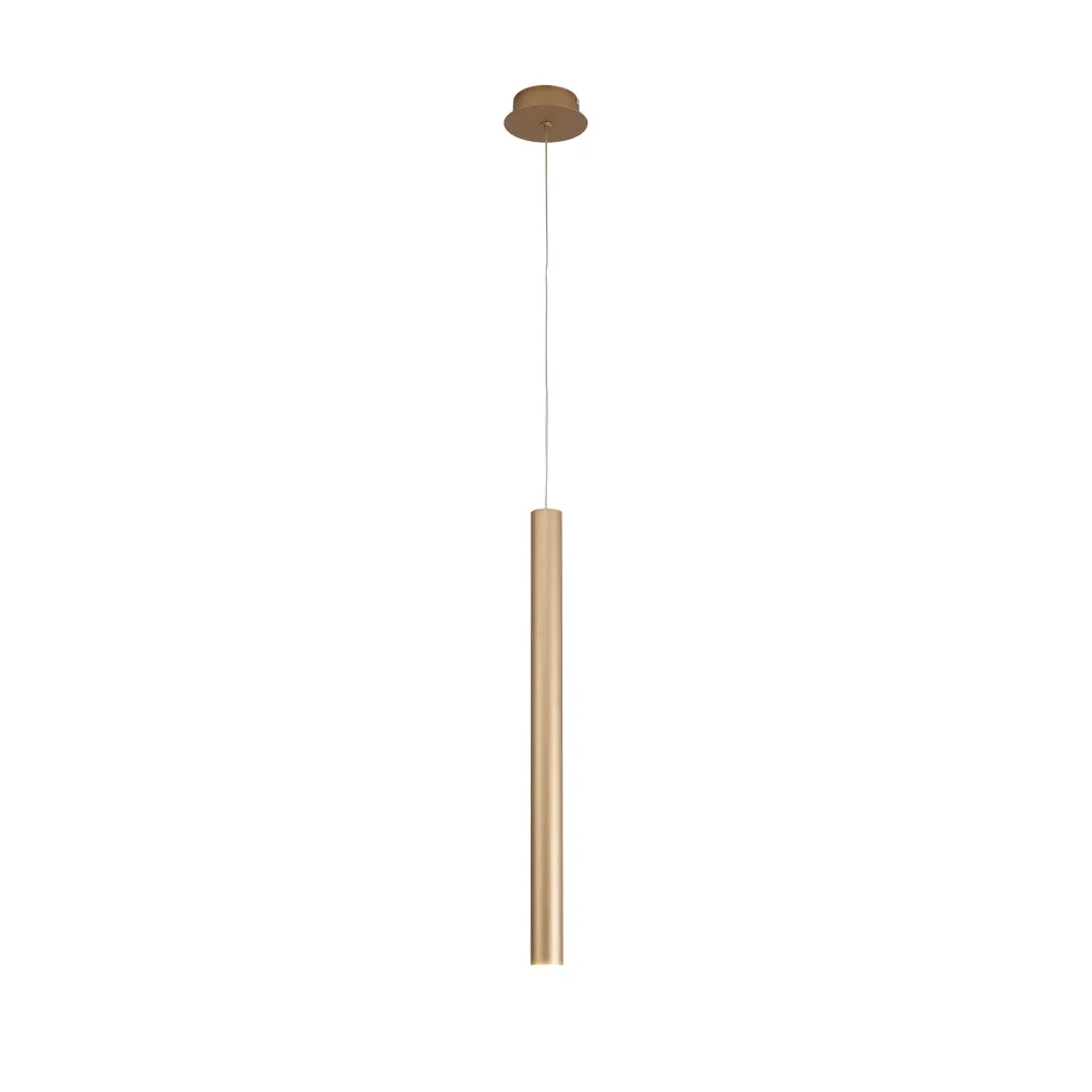 Mantra Cala LED Pendant Ceiling Lamp 6W 3000K Gold 8080