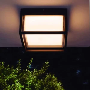 Mantra Chamonix LED outdoor ceiling light/wall light IP65 dark gray 7060