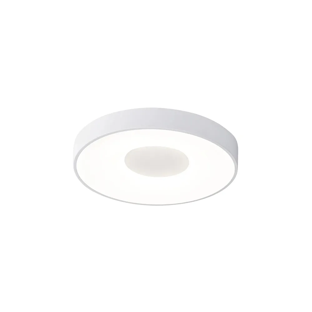 Mantra Coin LED Ceiling Light 56W 2700K-5000K Remote Control White 7566