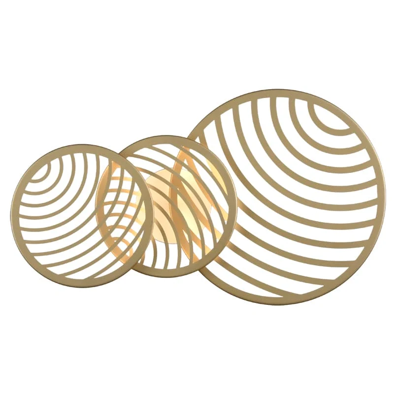 Mantra Collage LED Ceiling Light Gold 7233