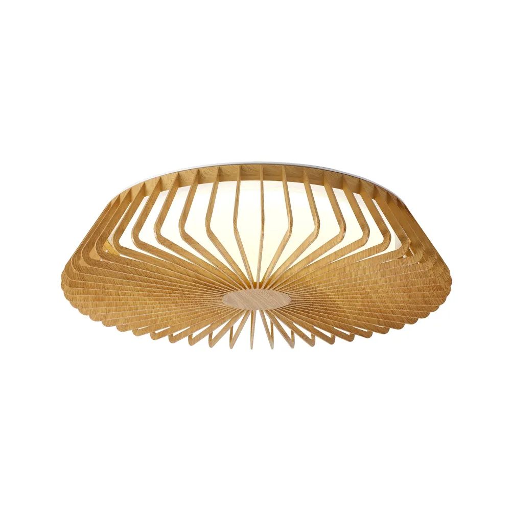 Mantra Himalaya Ceiling LED ceiling light 56W 3000K wood, beige, brown 7967