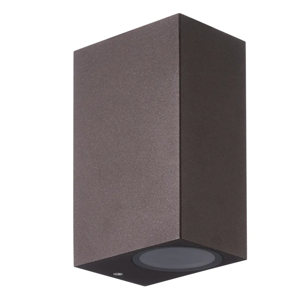 Mantra Kandanchu Outdoor wall light GU10 2 Lights IP54 brown 7471